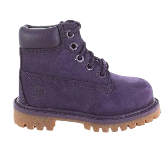 Timberland Other - Timberland Toddler Premium Waterproof Boots Purple Size 4